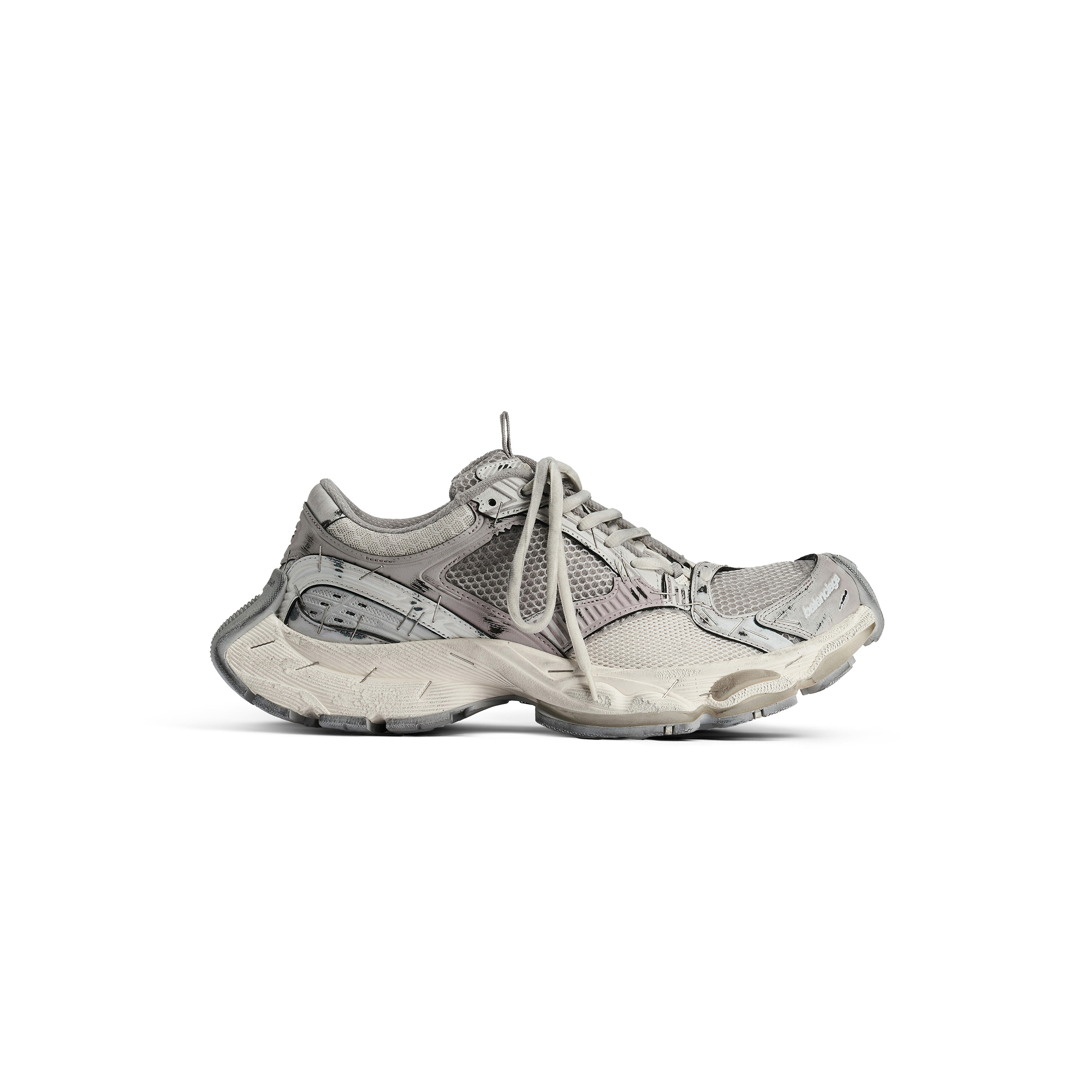 Ba*len*cia*ga sneaker stapler da donna in beige grigio 803682w3st49191